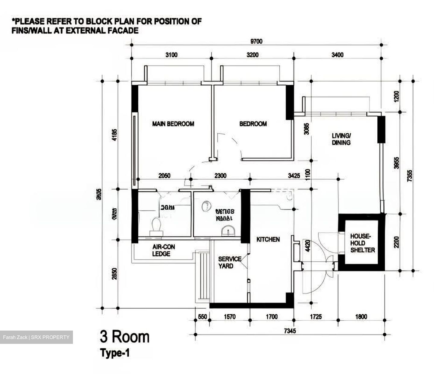 Blk 114B Alkaff Oasis (Toa Payoh), HDB 3 Rooms #625918741
